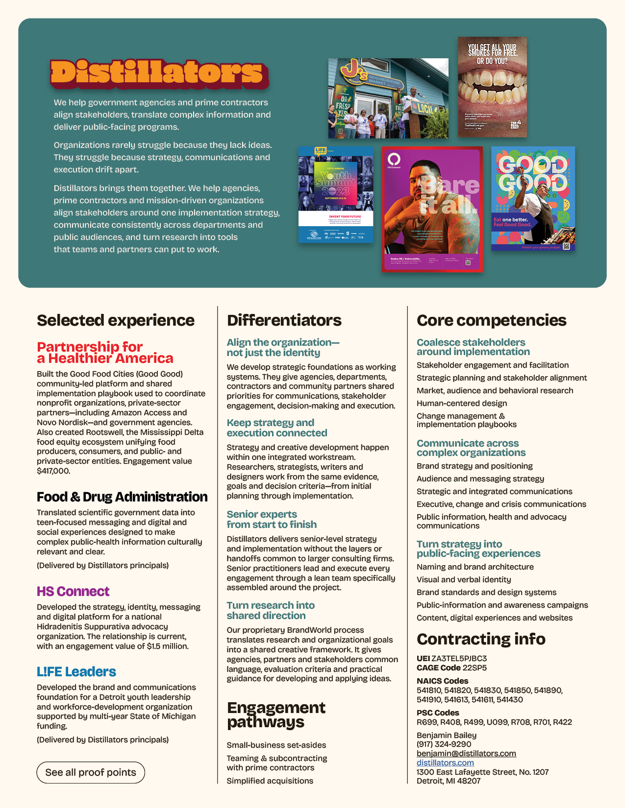 Capabilities statement preview